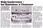 Les féminines du Dojo Landernéen
